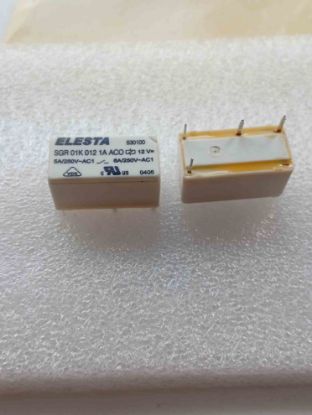 SGR 01K 12 1A 12V 6A 1NO 4PIN ELESTA GÜÇ RÖLE resmi