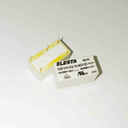 SGR 01K 012 1A ACO 12V 6A 1NO 4PIN ELESTA Kombi RÖLE resmi