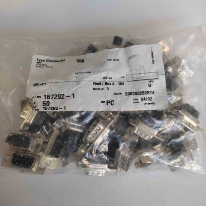 167292-1 TYCO 9 PIN D-SUB KONNEKTÖR resmi