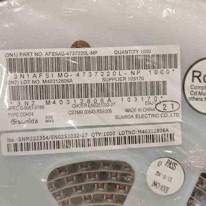 CDH74NP-220LC 22uH 1.7A SMD BOBİN resmi