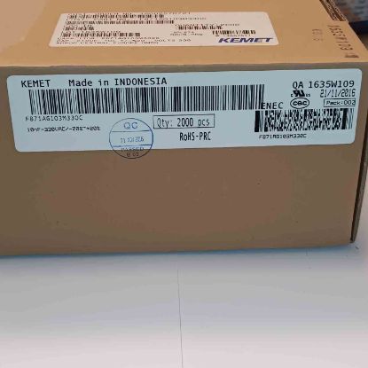 F871AG103M330C 10NF 330VAC 10 0.2 KEMET POLYESTER KONDANSATÖR resmi