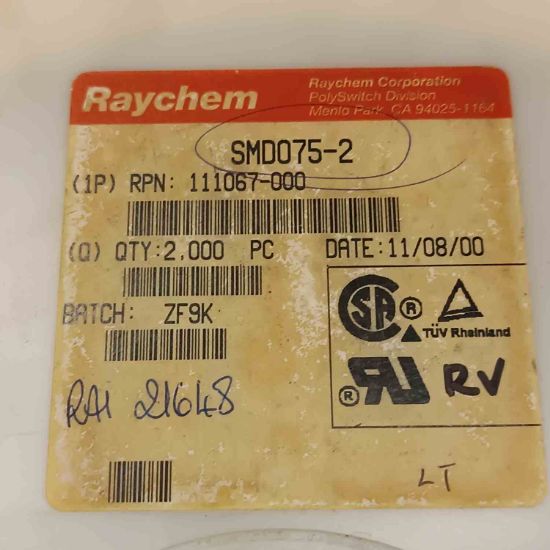SMD075-2 30V 75A 7351 SMD RAYCHEM Sigorta resmi