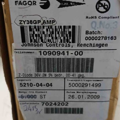 ZY36GP 36V 2W ZENER DİYOT resmi