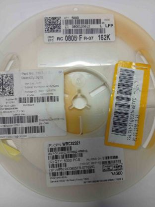 RC0805FR-07162K 162 805 YAGEO SMD DİRENÇ resmi