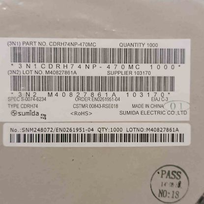 CDRH74NP-470MC 47uH 0,88A SMD BOBİN resmi