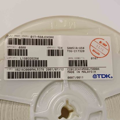 C2012CH1H560JTT000A 56UH 805 TDK SMD BOBİN resmi