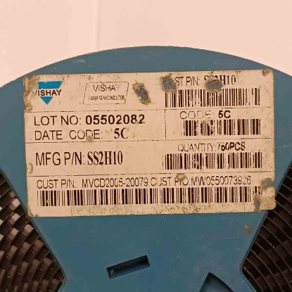 SS2H10 2A 100V DO214-AA PHILIPS SCHOYKY DİYOT resmi