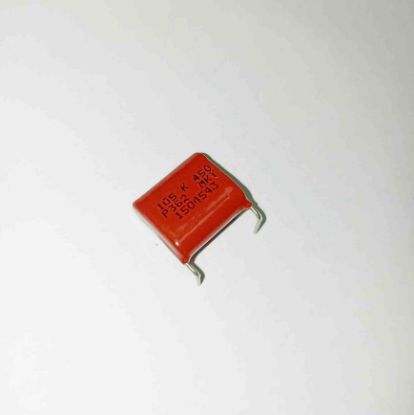 1MF 450V 15mm POLYESTER KONDANSATÖR resmi