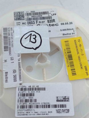 RC603FR07820RL YAGEO DİRENÇ resmi