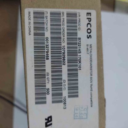 B72214S170K101 VARISTOR KONDANSATÖR resmi