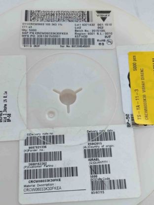 CRCW06033K30 VISHAY DİRENÇ resmi