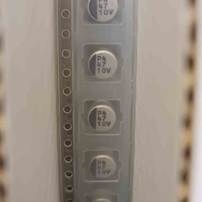 UWX1A470MCR1GB 47MF 10V 6.3x5.4 NICHICON SMD KONDANSATÖR resmi
