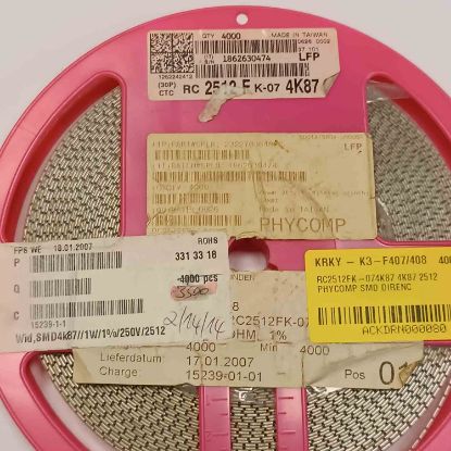 RC2512FK-074K87 4K87 2512 PHYCOMP SMD DİRENÇ resmi