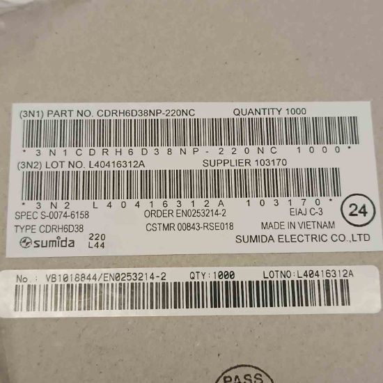 CDRH6D38NP-220NC 22uH 1.3A SMD BOBİN resmi