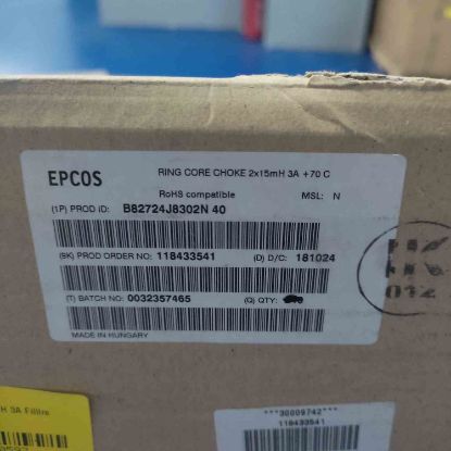 B82724J8302N040 2x15mH 3A Filitre resmi