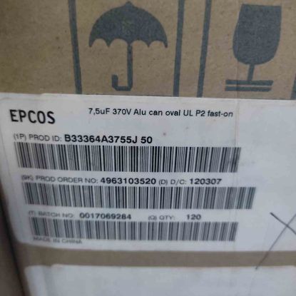B33364A3755J050 7,5MF 370VAC KONDANSATÖR resmi