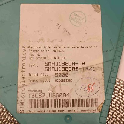 SMAJ188CA 188V TEMIC Transil DİYOT resmi