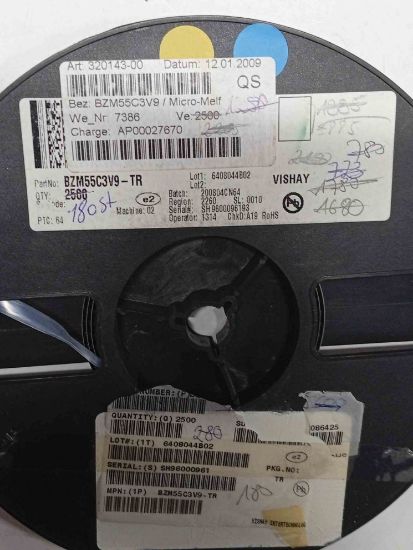 BZM55C3V9-TR 3.9V VISHAY ZENER DİYOT resmi