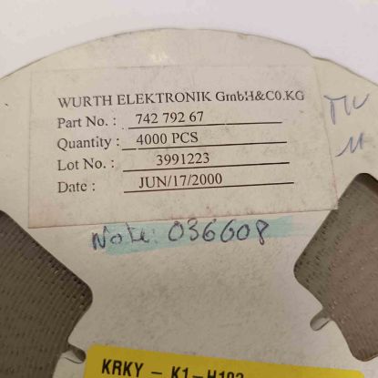 74279267 60R 100MHz FERİTE BEAD WÜRTH BOBİN resmi