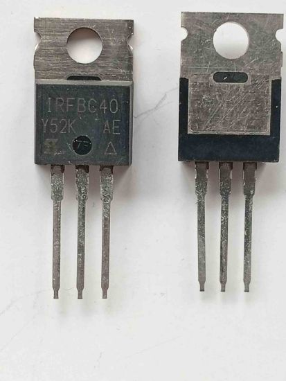 IRFBC40 6.2A 600V TO220 MOSFET TRANSİSTÖR resmi