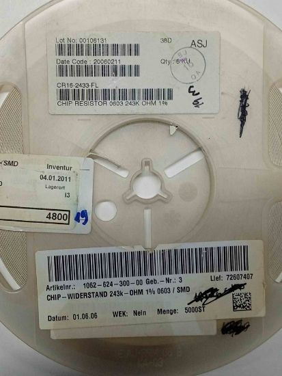 CR16-2433-FL 243K 1206 ASJ SMD DİRENÇ resmi