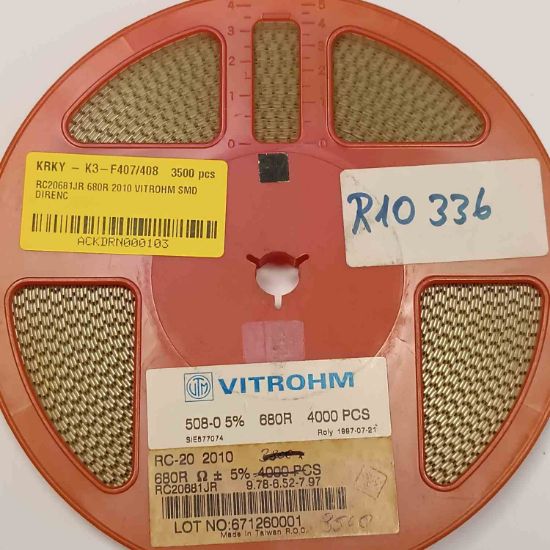 RC20681JR 680R 2010 VITROHM SMD DİRENÇ resmi