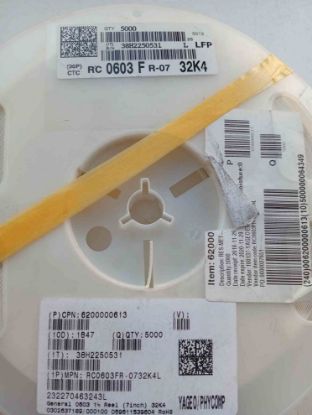 RC0603FR-0732K4 32K4 603 YAGEO SMD DİRENÇ resmi