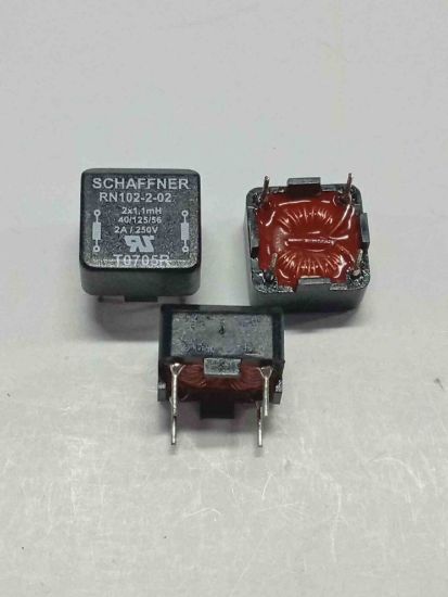 RN102-2-02 1.1mH 2A 2A 1,1 mH 70 mOhm Yatay Şok Bobini SCHAFFNER Filitre resmi