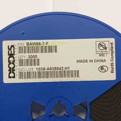 BAW56-7-F 75V SOT23 DIODES SMD DİYOT resmi
