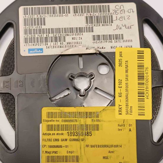 SAFEB836MAL0F00R SAW MURATA Filitre resmi