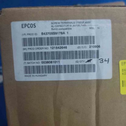 B43705S9178A1 1700MF 450V ELKO KONDANSATÖR resmi