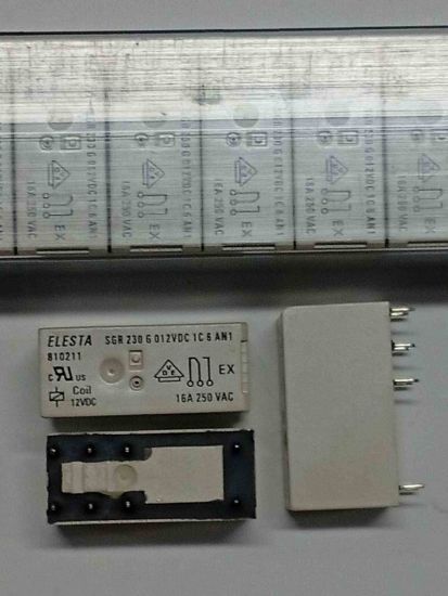 SGR230G 012 12V 16A 1C ELESTA GÜÇ RÖLE resmi