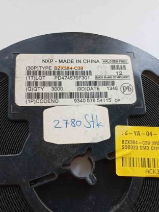 BZX384-C39 39V 0,5W SOD323 SOD323 SMD DİYOT resmi
