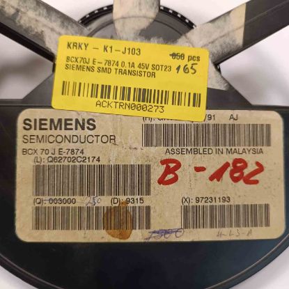 BCX70J E-7874 0.1A 45V SOT23 SIEMENS SMD TRANSİSTÖR resmi