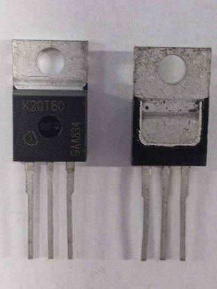 K20T60 20A 600V MOSFET TRANSİSTÖR resmi