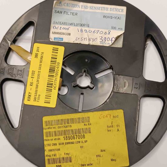 SAFEA881MFL0F00R1S SAW MURATA Filitre resmi