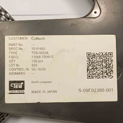 TSS5032A 13.568 SMD COMPOTEK KRİSTALLER resmi