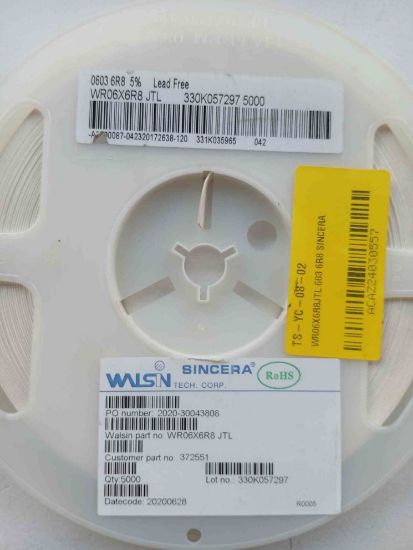 WR06X6R8JTL 603 6R8 SİNCERA resmi