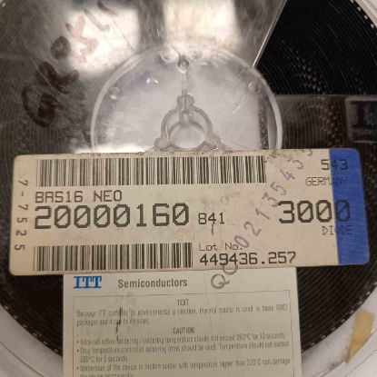 BAS16NEO 75V 0.2A SOT23 ITT DİYOT resmi