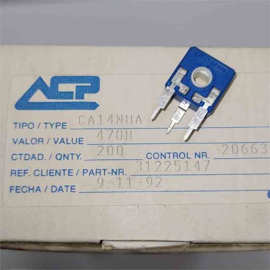 CA14NHA5 470R BÜYÜK KAPALI DİK SIDAC TRİMPOT DİRENÇ resmi