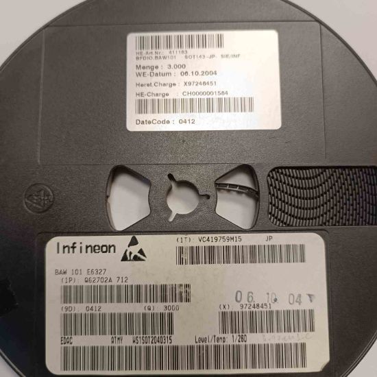 BAW101E6327 70V 0.2A SOT416 INFINEON SMD DİYOT resmi