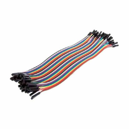 30cm 40 lı jumper kablo dişi-dişi resmi