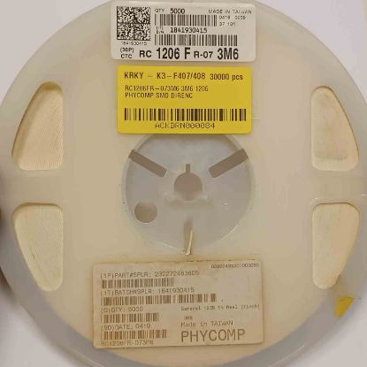 RC1206FR-073M6 3M6 1206 PHYCOMP SMD DİRENÇ resmi