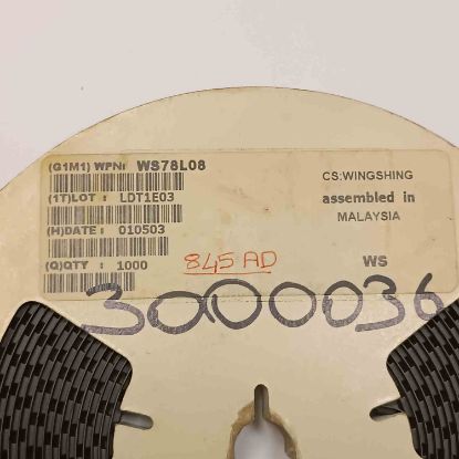 WS78L08 8V 0,1A MALAYSIA VOLTAJ REGÜLATÖRÜ ENTEGRELER resmi