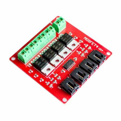 Arduino 4 Kanal IRF540 Mosfet Modülü resmi