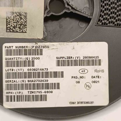 TZMC7V5GS08 7.5V 0.5W VISHAY ZENER DİYOT resmi