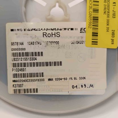 MMA02040C3303FB300 330K 204 VISHAY SMD DİRENÇ resmi