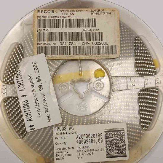 B82494-A1222-K 2,2uH 1210 SMD EPCOS SMD BOBİN resmi