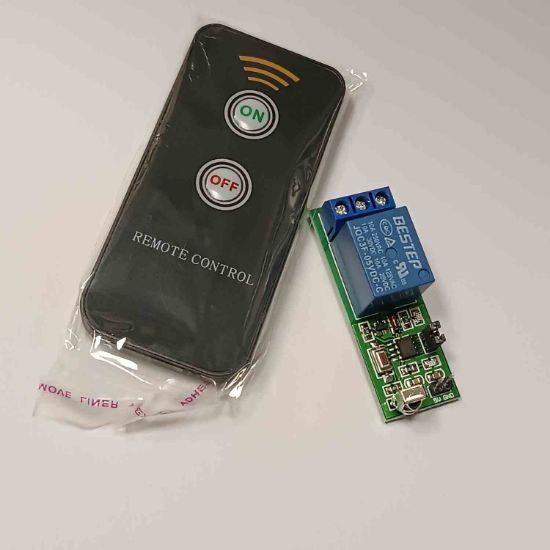 1 Kanallı IR Kumandalı Röle Kartı (On/Off) 5 volt resmi