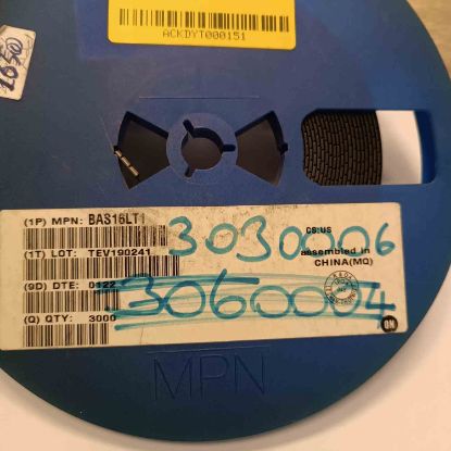 BAS16LT1 75V 0.2A SOT23-3 DİYOT resmi